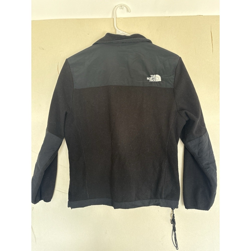 The North Face Osito Womens Sz SMALL Full Zip Fleece Jacket Black Polartec - Picture 4 of 6